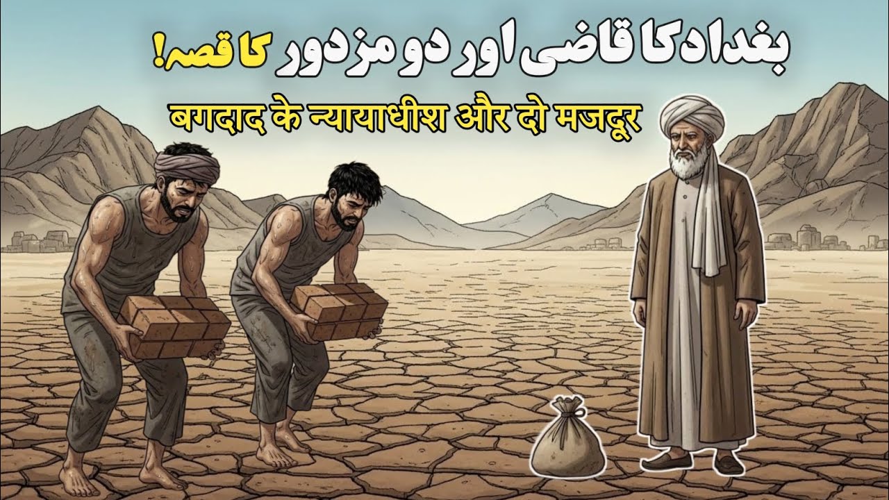 Baghdad Ka Qazi Aur Ghareeb Mazdoor Kissa/UrduHindi MoralStories/UrduNovelMoralStories/DilkashKahani
