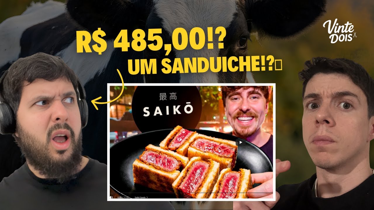 SANDUICHE MAIS CARO DO BRASIL, QUASE R$500,00