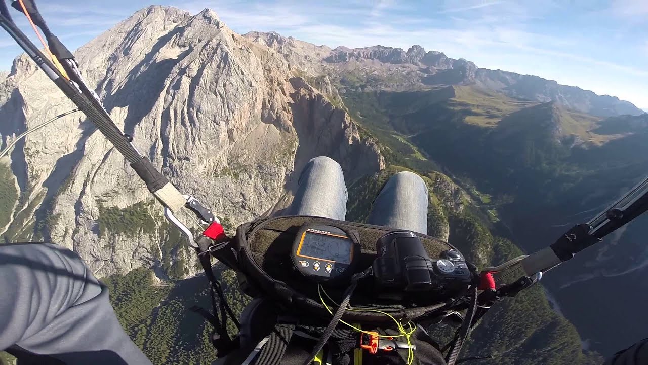 Talquerung und EInstieg an der Marmolada