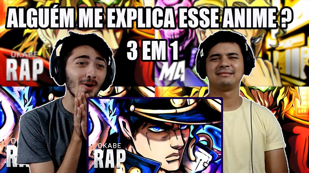 (3 EM 1 JOJO`S BIZZARE ADVENTURE) REACT - Jotaro  | Okabe | Dio - Okabe & Yoshikage Kira | M4rkim