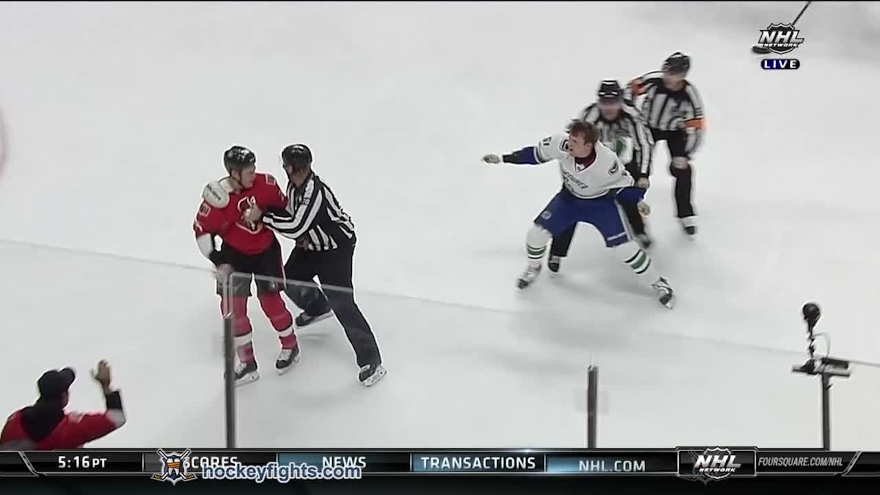 Derek Dorsett vs Chris Neil Dec 7, 2014