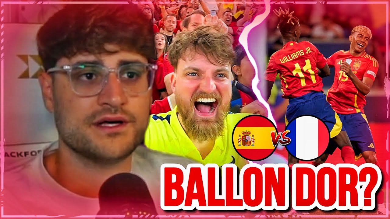 Was hat LAMINE YAMAL schon wieder angestellt..😱🪄 SPANIEN vs FRANKREICH - STADIONVLOG📸
