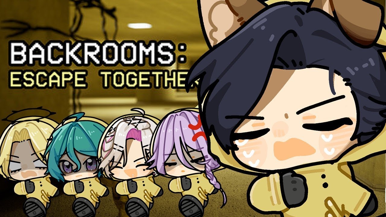 【Escape the Backrooms】We'll make it out of here TOGETHER! w/ Lamentus【FIRST STAGE PRODUCTION EN】