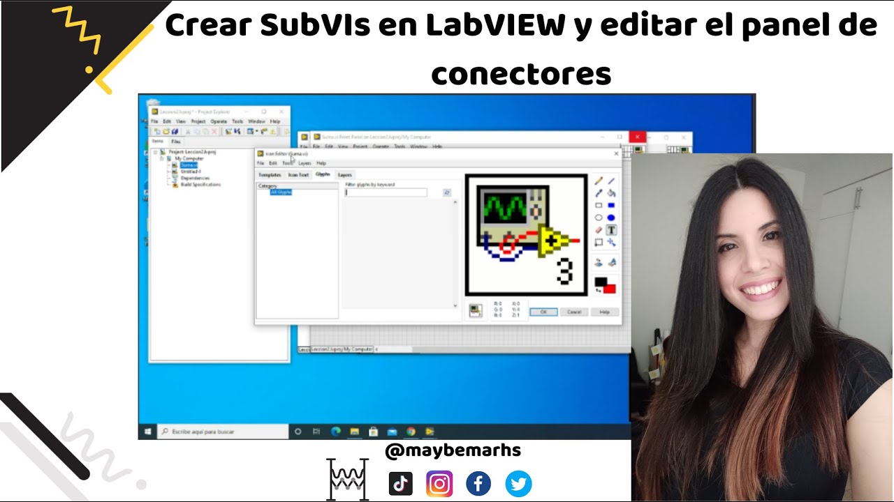 Lección 2: Crear SubVIs en LabVIEW y editar el panel de conectores