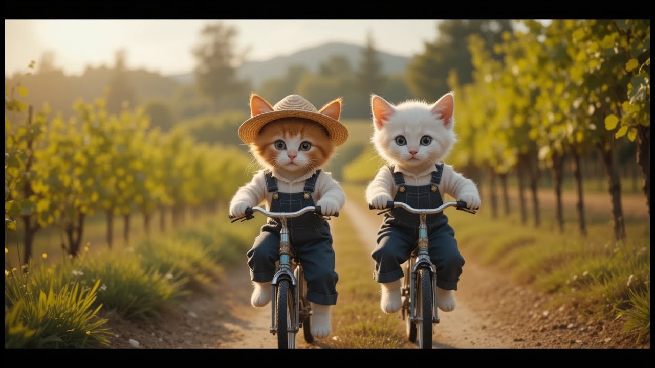 A Cat’s Peaceful Life on the Farm! @learningmelodies01@PetsSwag@kittens@cats@CuteCats