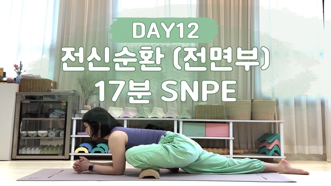 전신순환 17분 SNPE (전면부 집중) | 붓기완화 · 체온상승 · 림프순환 | 몸맘일기