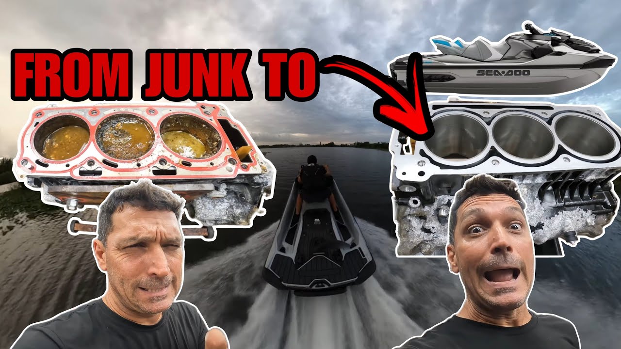 2021 Sea-Doo GTX Limited with Lots of Saltwater Damage | Calas Rotax Engine Tech Tips