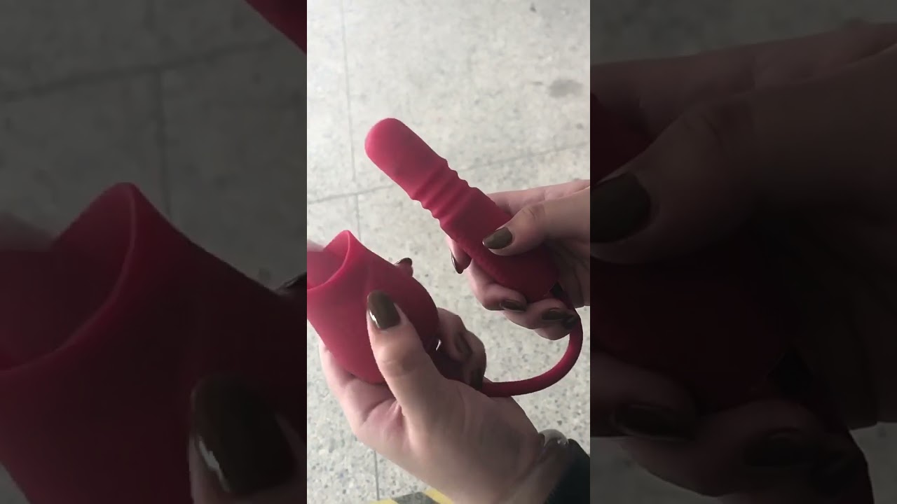 Rose Dual-Head Vibrators with 360° Rotating and Telescopic Vibration for Ultimate Female Pleasure