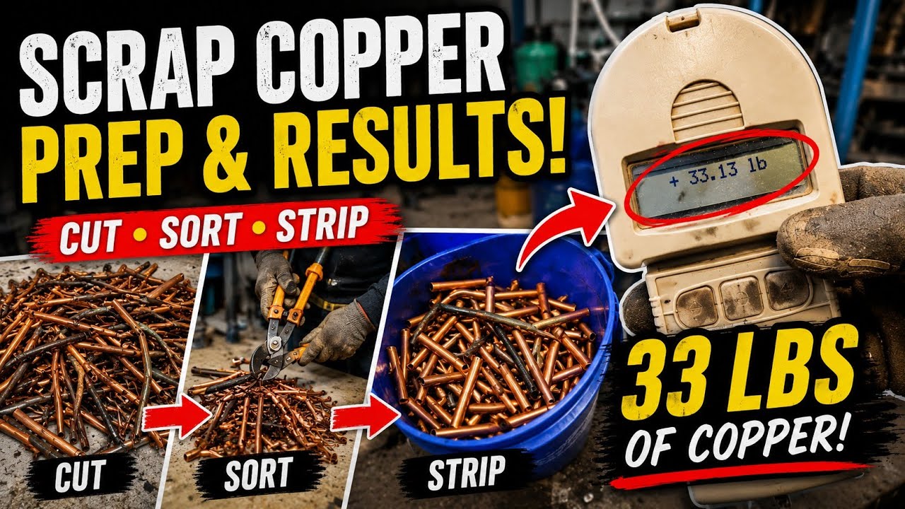 Scrapping & Hoarding Copper....