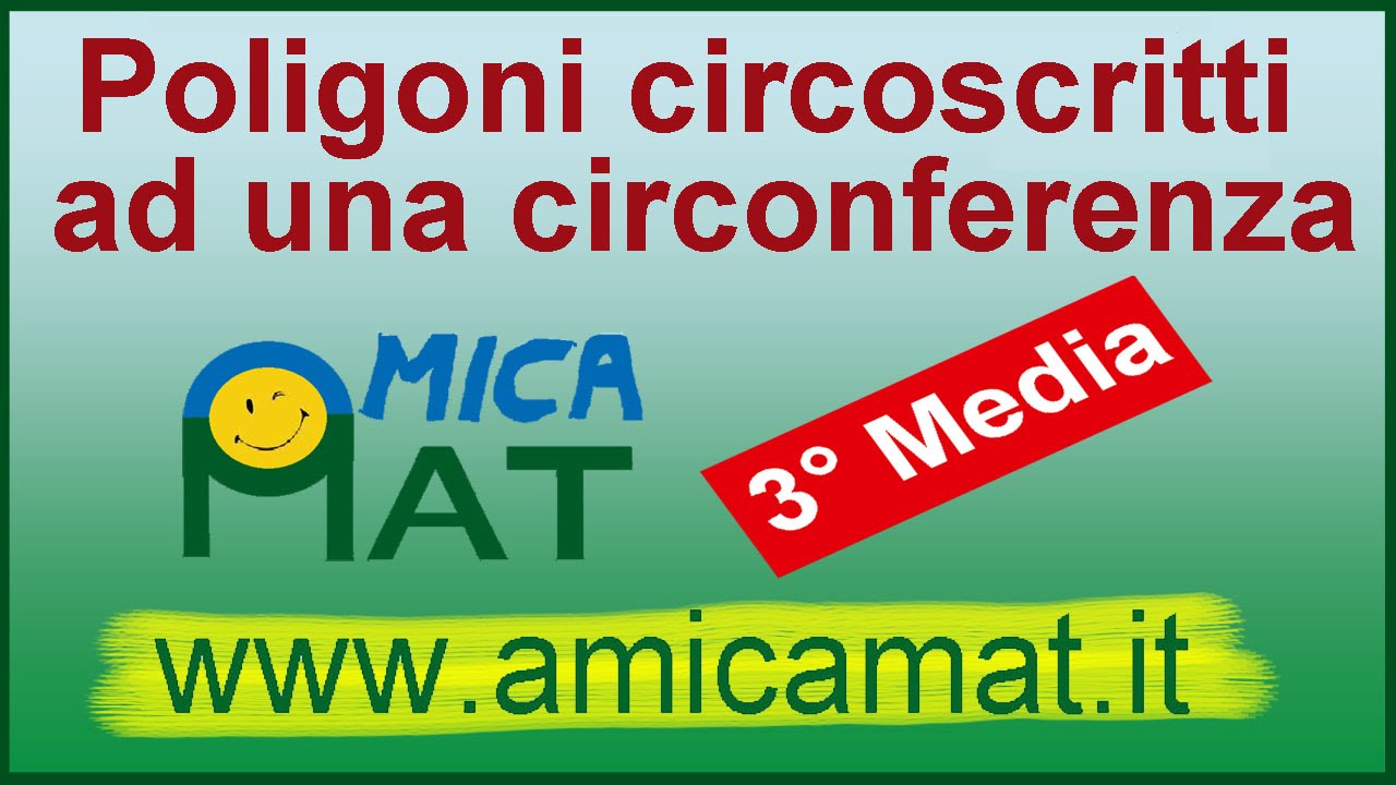 Poligoni circoscritti ad una circonferenza