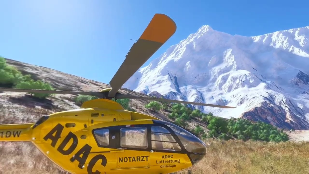 [MSFS 2024] Nanga Parbat Base Camp | EC135 SU3 | Meta Quest 3 RTX 4080S