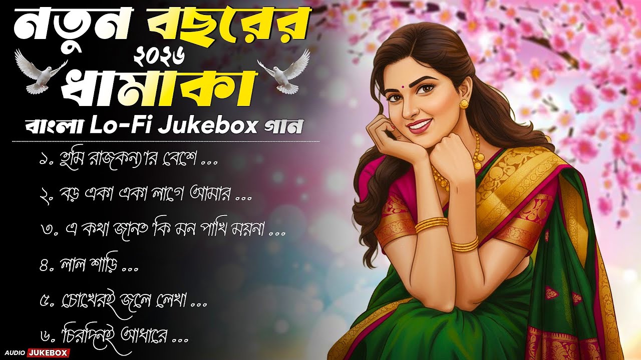 নতুন বছরের সেরা বাংলা Lo-Fi Jukebox 2026 | মিষ্টি প্রেমের গান | Chill Beats & Heartwarming Vibes