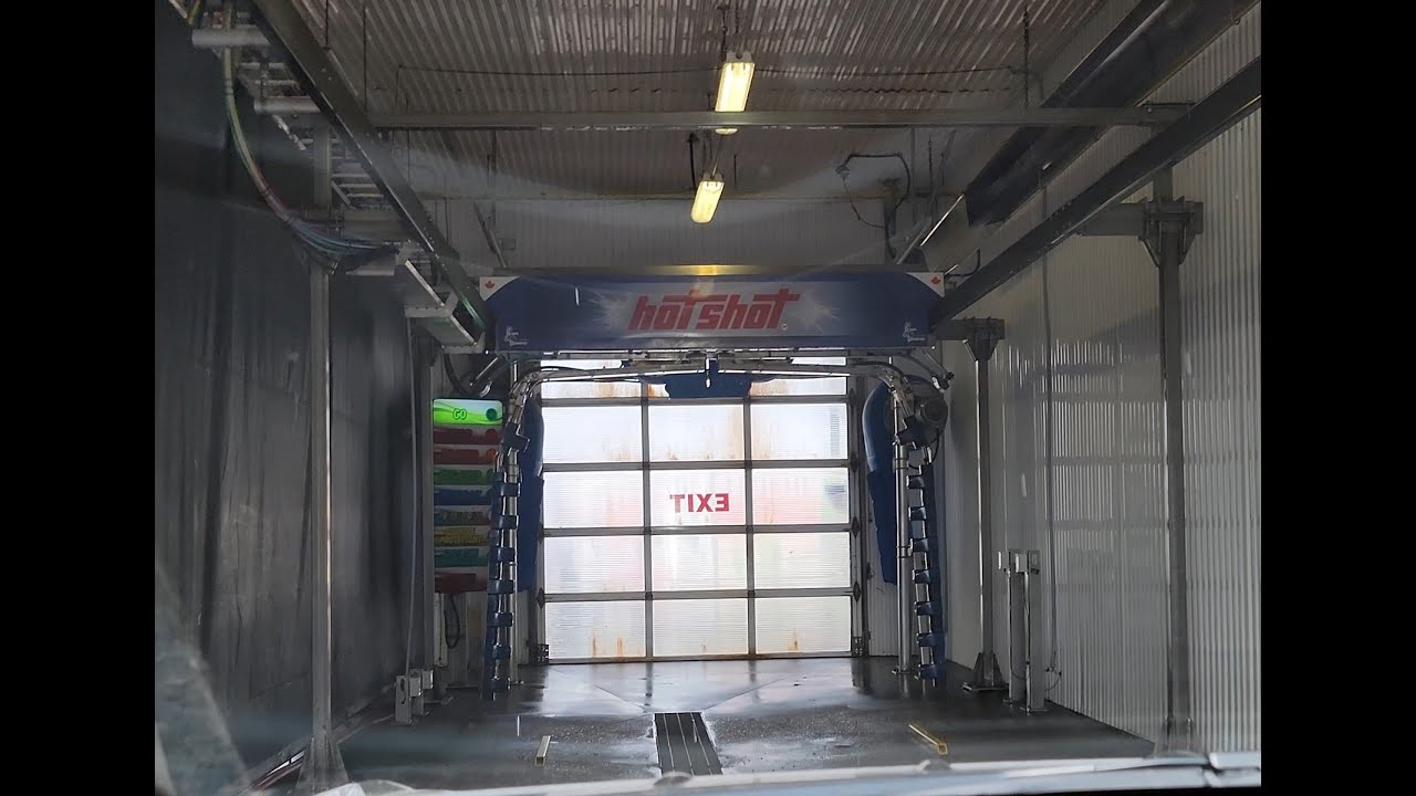 Rare Hotshot Touchless Carwash. Edmonton Alberta.