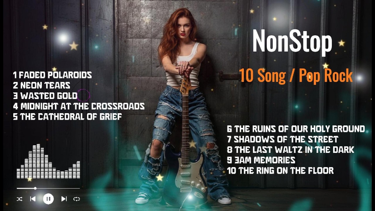 Nonstop 10 Songs –🎶- Pop Rock No Breaks, Just Music