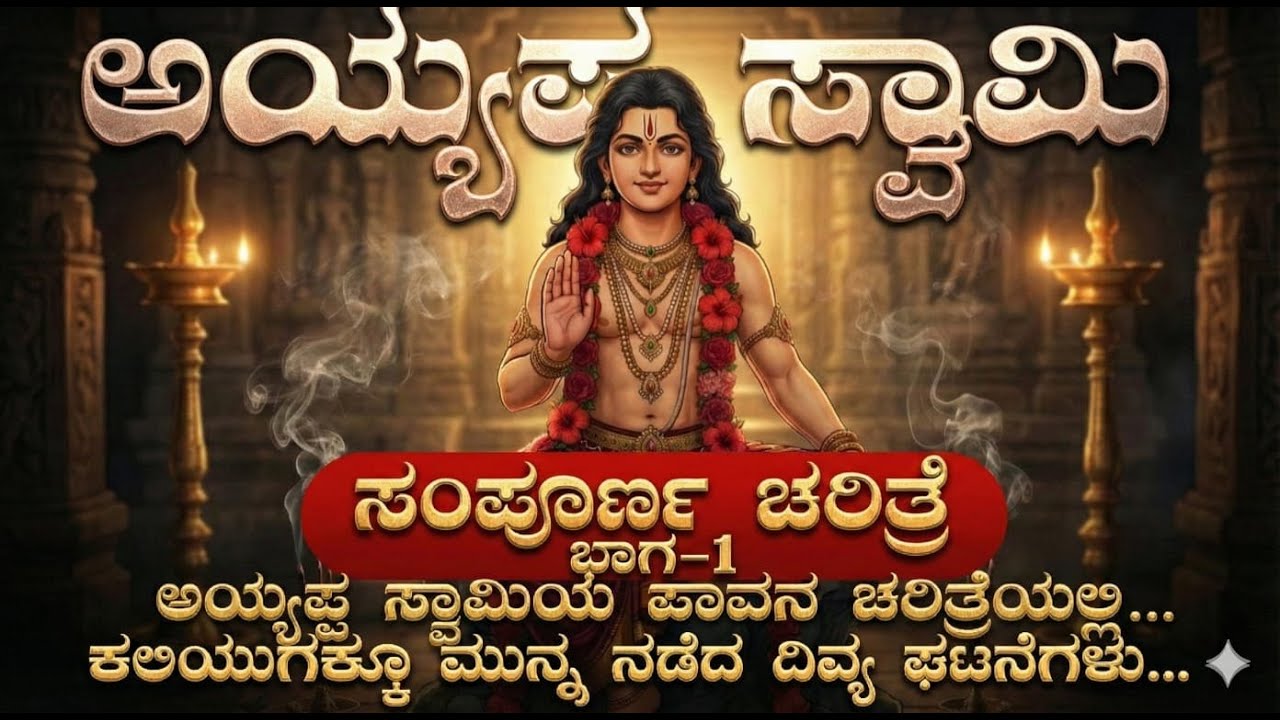 ಸ್ವಾಮಿ ಶರಣಂ ಅಯ್ಯಪ್ಪ ಭಾಗ -1: ಈ ವೀಡಿಯೊ  ನೋಡಿ ಯಾವನಿಗಾದರೂ ನೀವು ಪ್ರತ್ಯುತ್ತರ ನೀಡಬಹುದು. Mythology of ayyapa