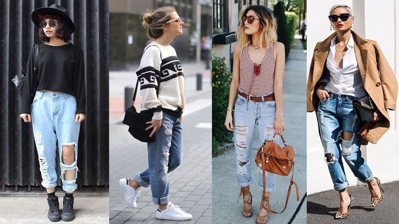 How To Style Boyfriend Jeans Outfit Ideas