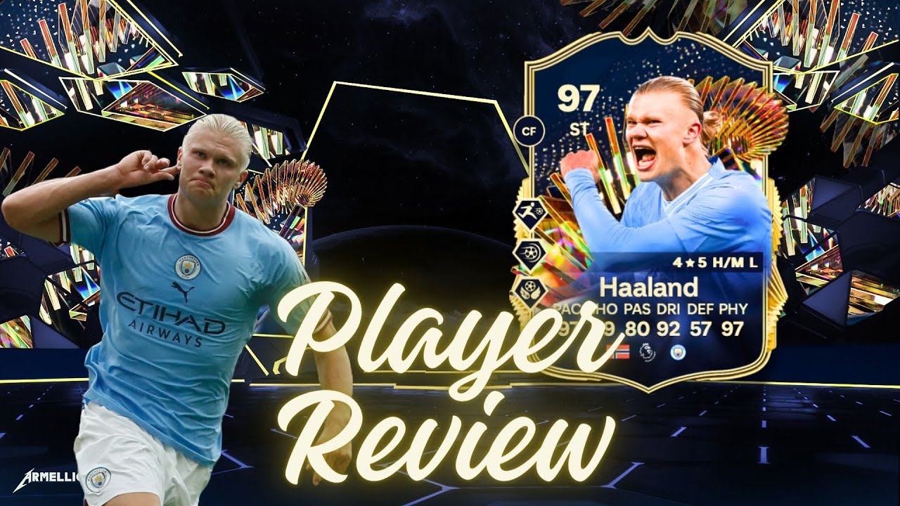 97 TOTS Haaland Review!!! FC24 - Ultimate Team