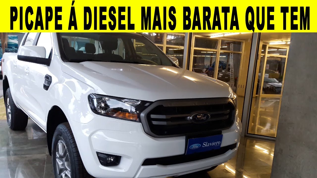 FORD RANGER XLS 2.2 AT 4X4 DIESEL A PICAPE MAIS COMPLETA E BARATA DO MOMENTO
