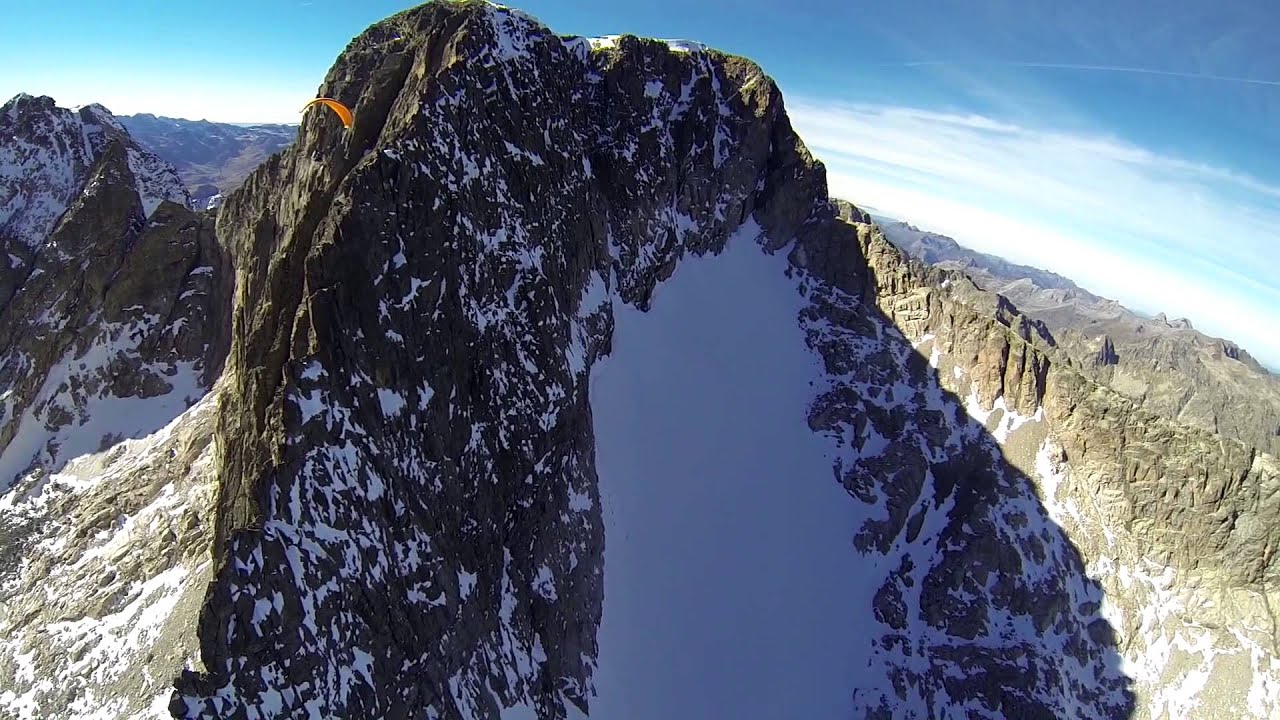 Vol rando parapente au balaitous 3144m