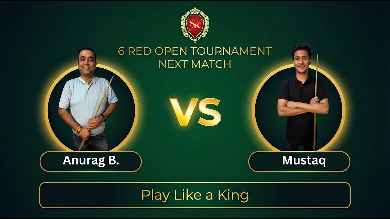 Snooker King 6 Ball Open Tournament | LIVE MATCH | DAY 5 TABLE 2 (2:00 PM)