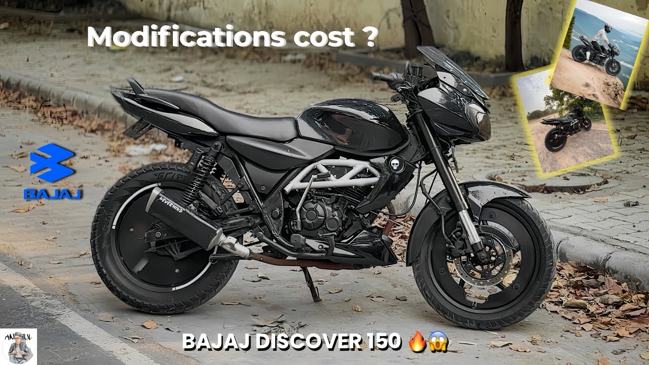Etna kharcha hua modification mai 😱| modified Discover 150 