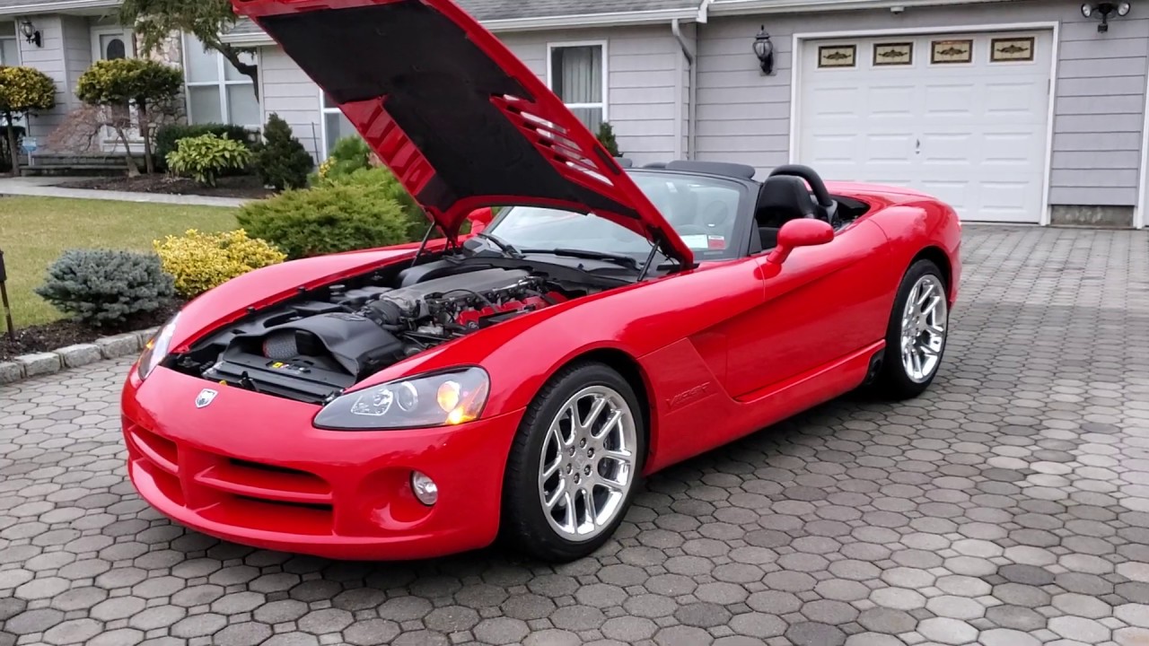 2003 Dodge Viper SRT-10 Convertible For Sale ~ 9,111 Miles ~ Only 2 Owners ~ Absolutely Flawless!