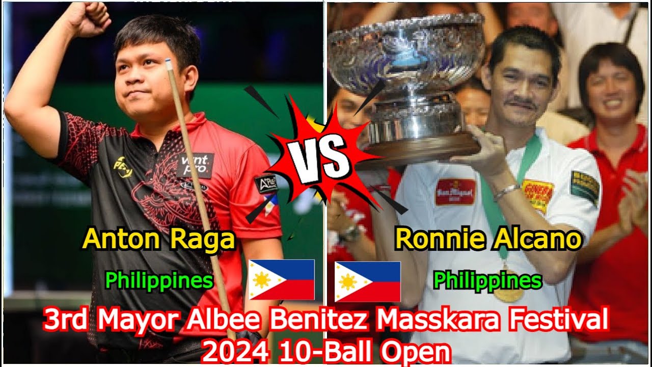 Anton Raga VS Ronnie Alcano | 3rd Mayor Albee Benitez Masskara Festival 2024 10-Ball Open