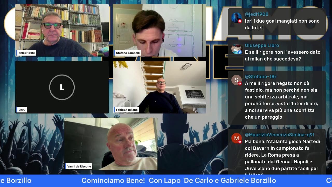 Nerazzurra social Live Stream