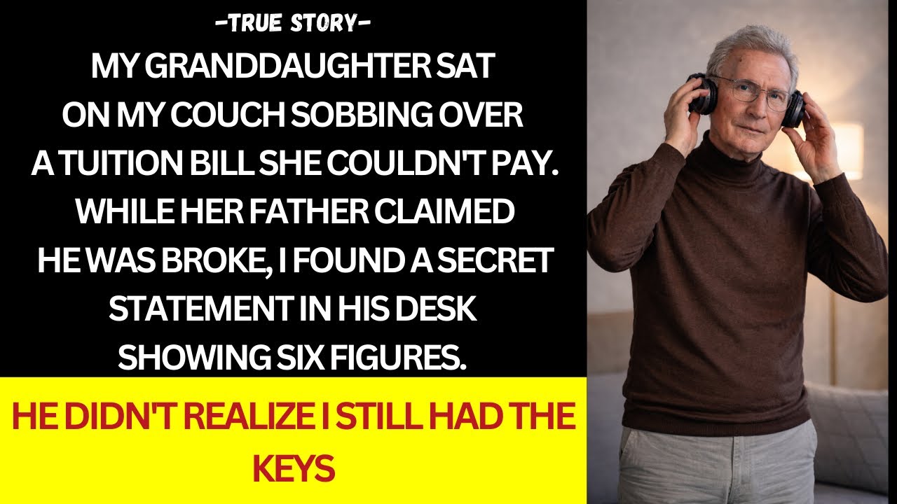 My Granddaughter Cried Over Her Student Loans. Then I Found Her Father’s Secret Bank Account…