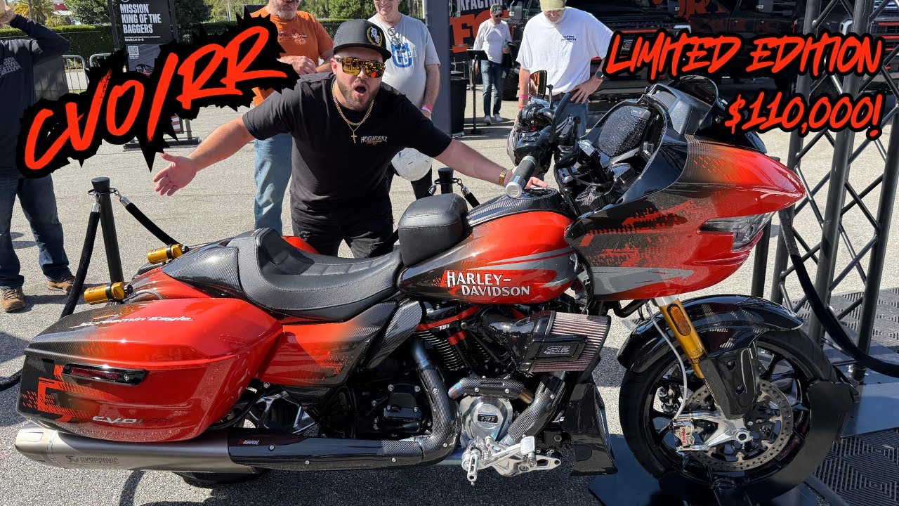 FIRST LOOK AT THE 2025 HARLEY-DAVIDSON ROAD GLIDE CVO RR! *STREET LEGAL RACE BIKE*