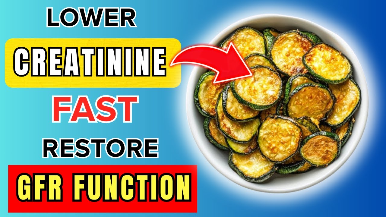 Top 7 Snacks That Lower Creatinine & Restore Kidney Power | Eat Smart 60+