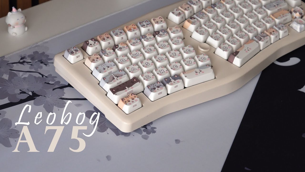 Leobog Alice A75 (Barbie Switches) | Latency, Review, Sound Test