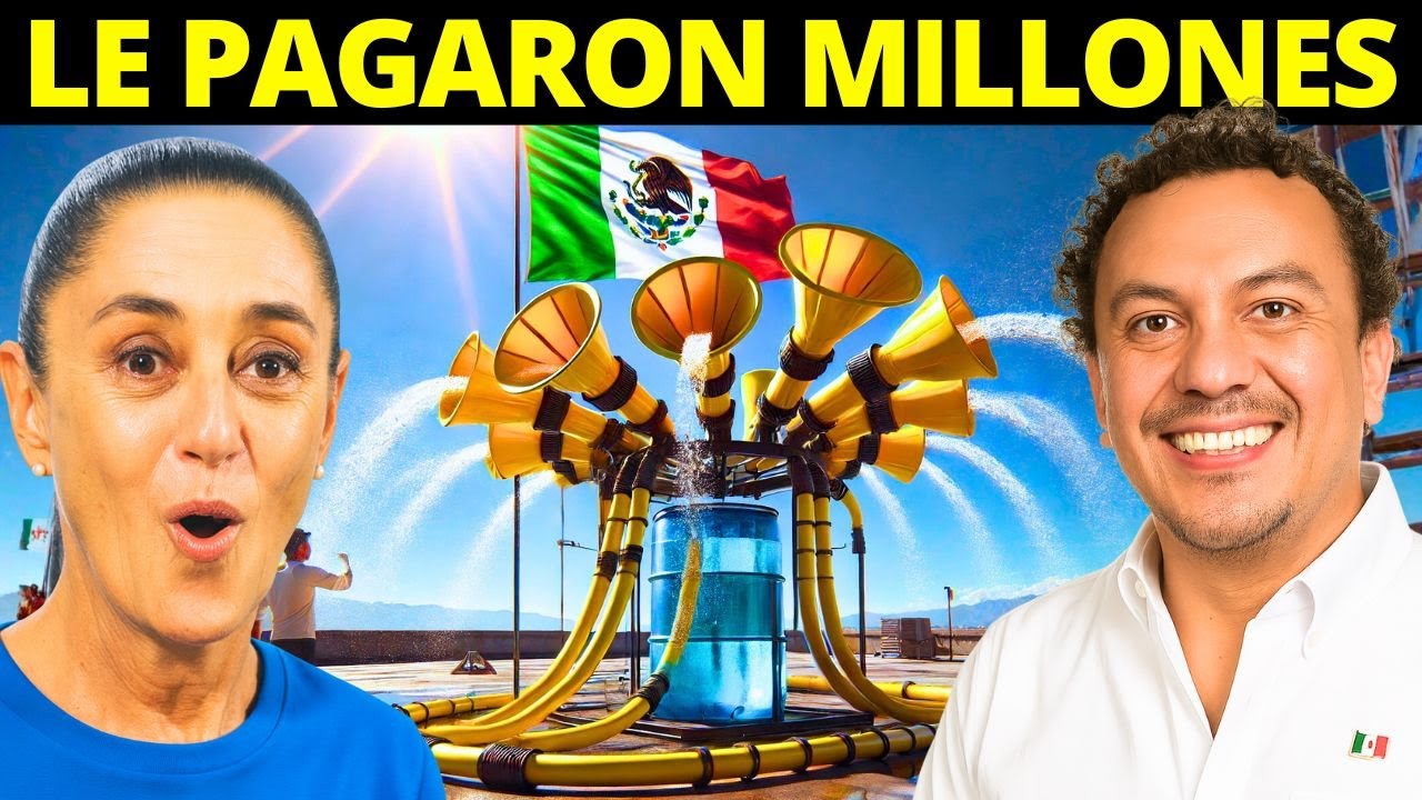 Mexicano IMPACTA al Pa&iacute;s Al Convertir M&aacute;quina Casera de CAPTACI&Oacute;N de Agua en Invento MILLONARIO