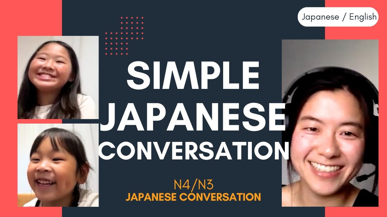 #58 【N4/N3】Japanese conversation - Can you understand simple Japanese?  (English and Japanese sub)