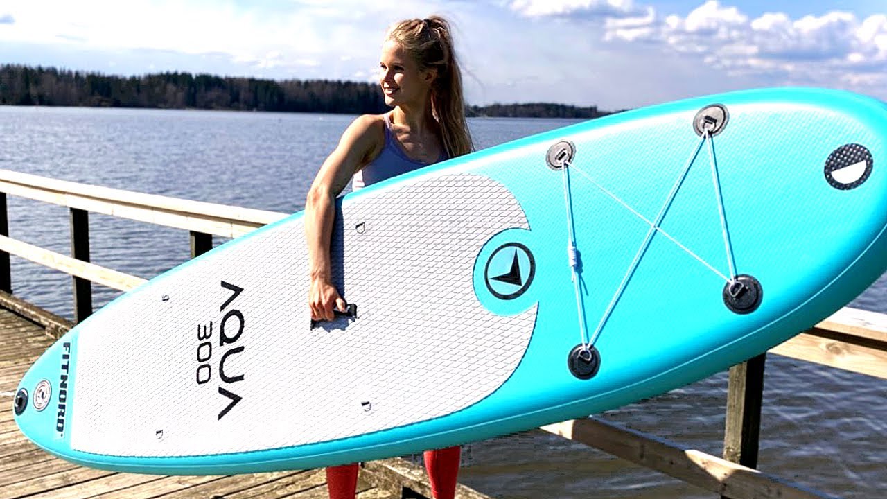 FitNord Aqua 300 SUP-lautasetti esittelyssä | SUP-LAUDAT
