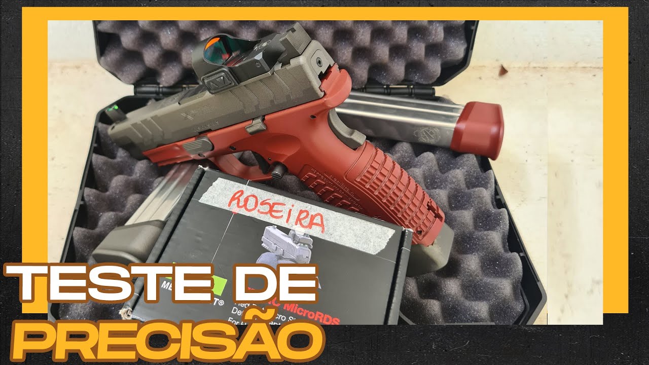 Teste Indoor MicroRDS + XDM-Elite | Meprolight & Springfield | LADO R