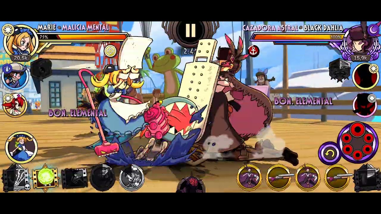 @CBCarlosmilitar1110 es otro de mis juegos favoritos skullgir Mobile 