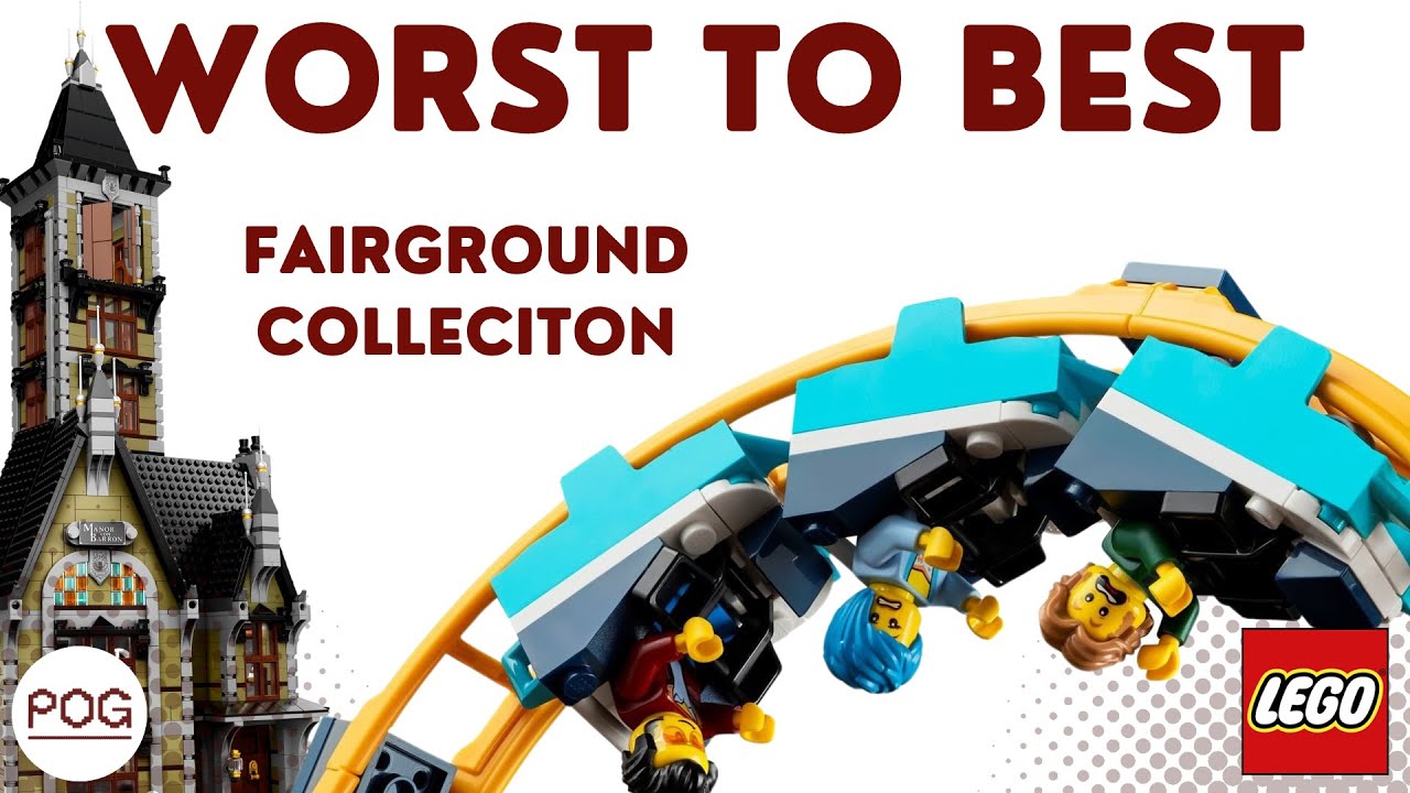Ranking EVERY Lego Fairground Collection Set