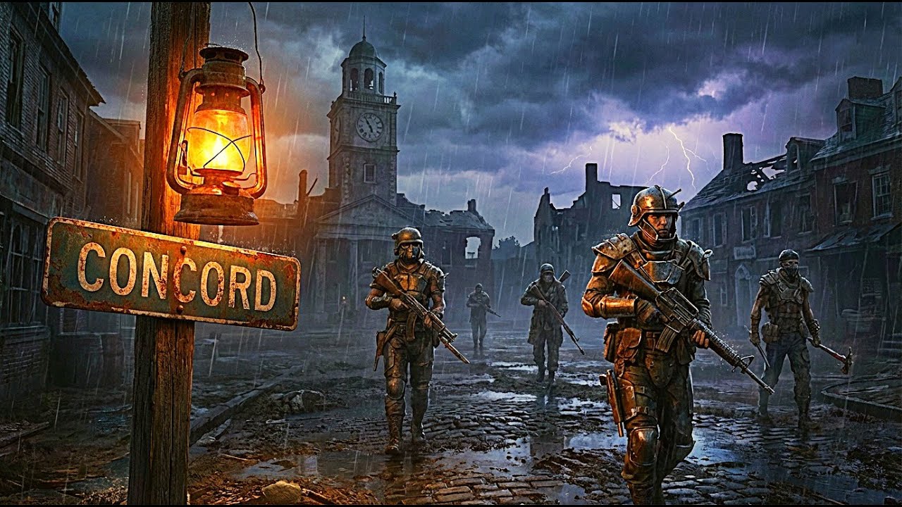 Apocalyptic Thunderstorm in Concord - Fallout 4 Rain Ambience for Sleeping