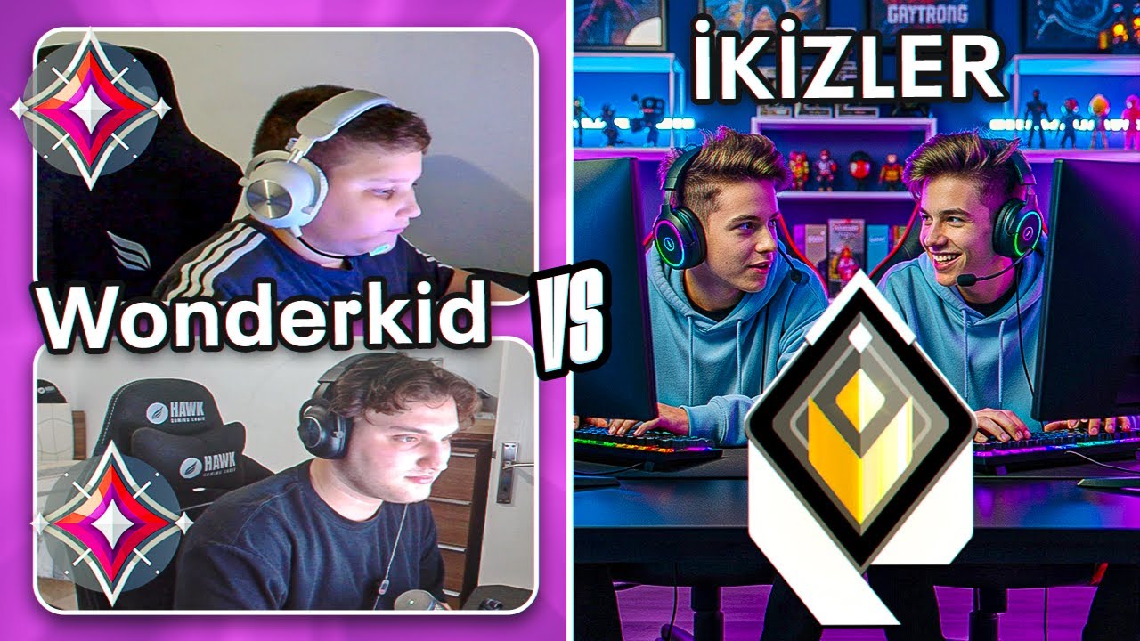 RADİANT ikiz kardeşler vs IMMORTAL abi kardeşler! Valorant