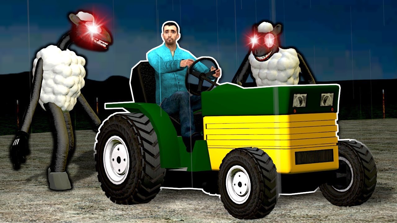 CARTOON SHEEP IS AFTER ME! - Garry's Mod Gameplay