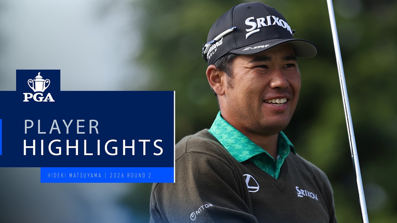 Hideki Matsuyama | Round 2 Highlights | 2026 PGA Championship