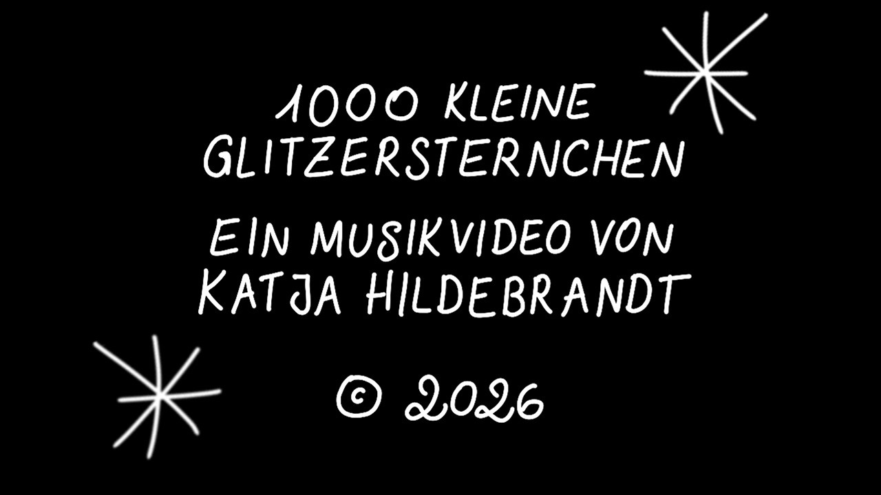 1000 kleine Glitzersternchen