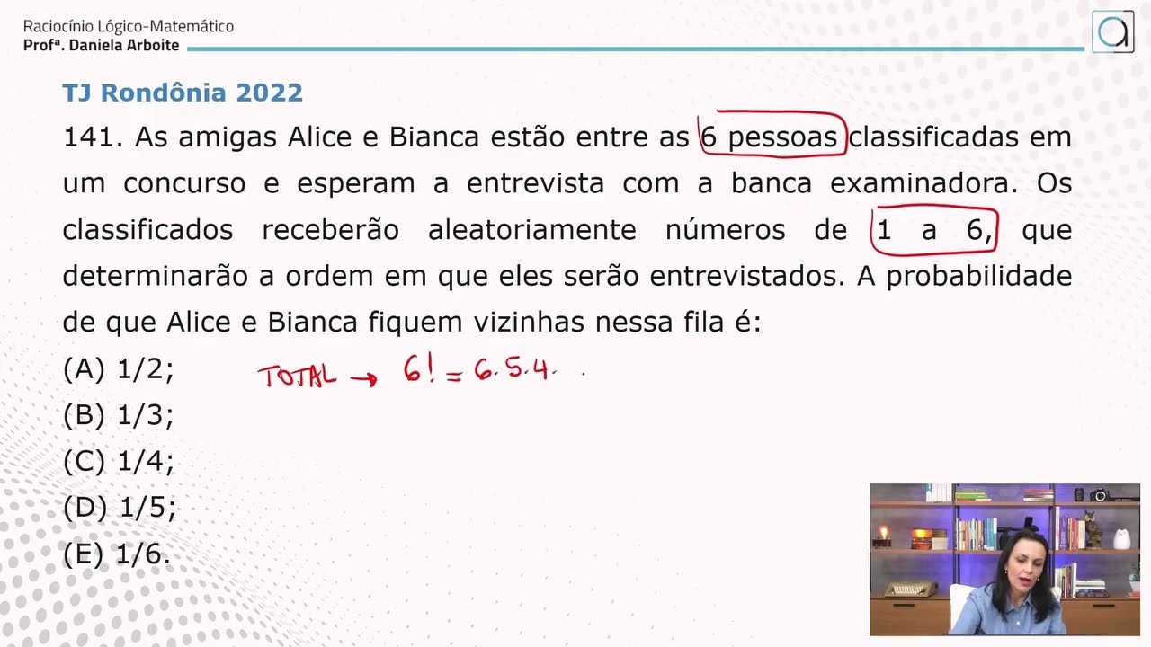 FGV - Racioc&iacute;nio L&oacute;gico - Probabilidade
