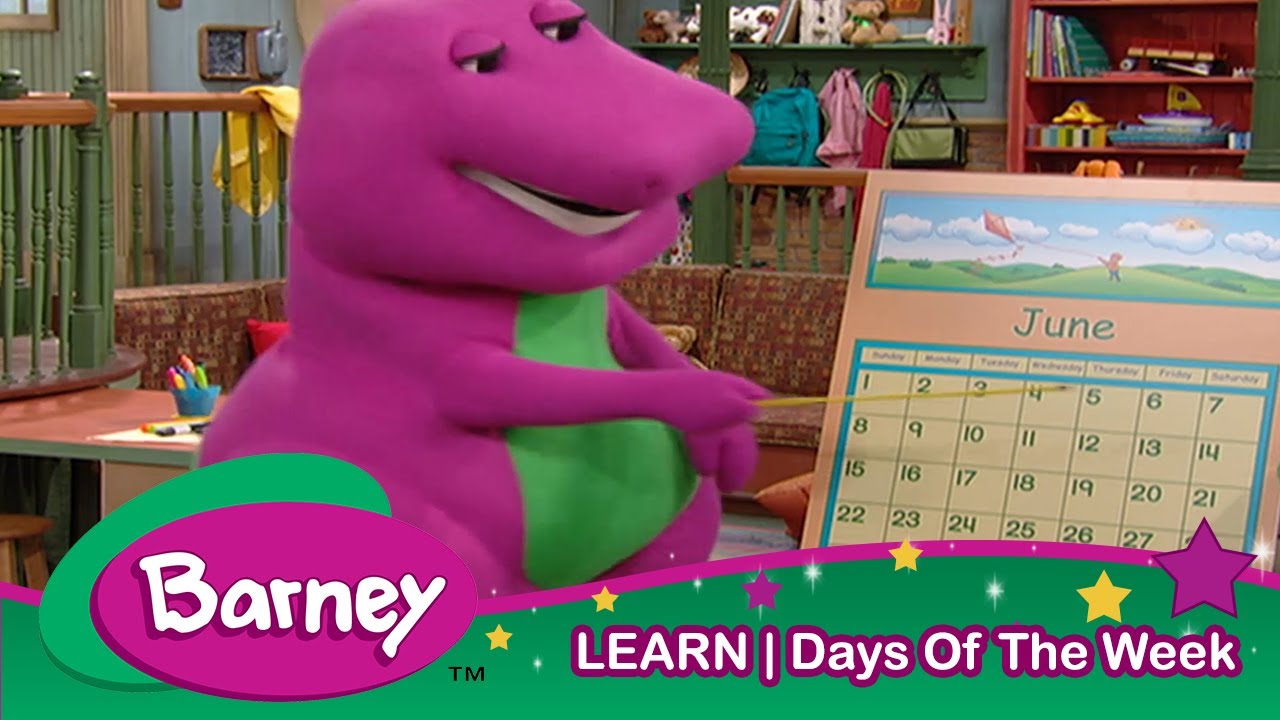 Barney | Days of The WEEK! | Learning for Kids