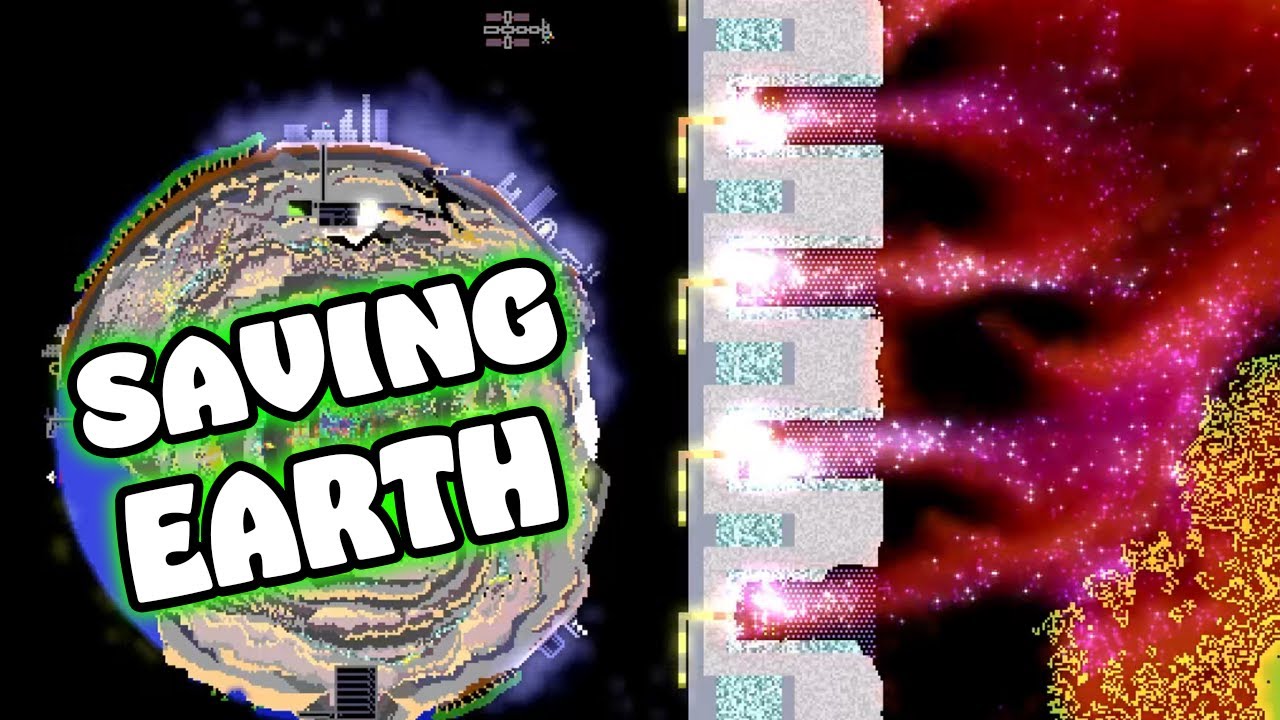 ALIEN INVASION (and Plasma Cannons) in The Powder Toy!