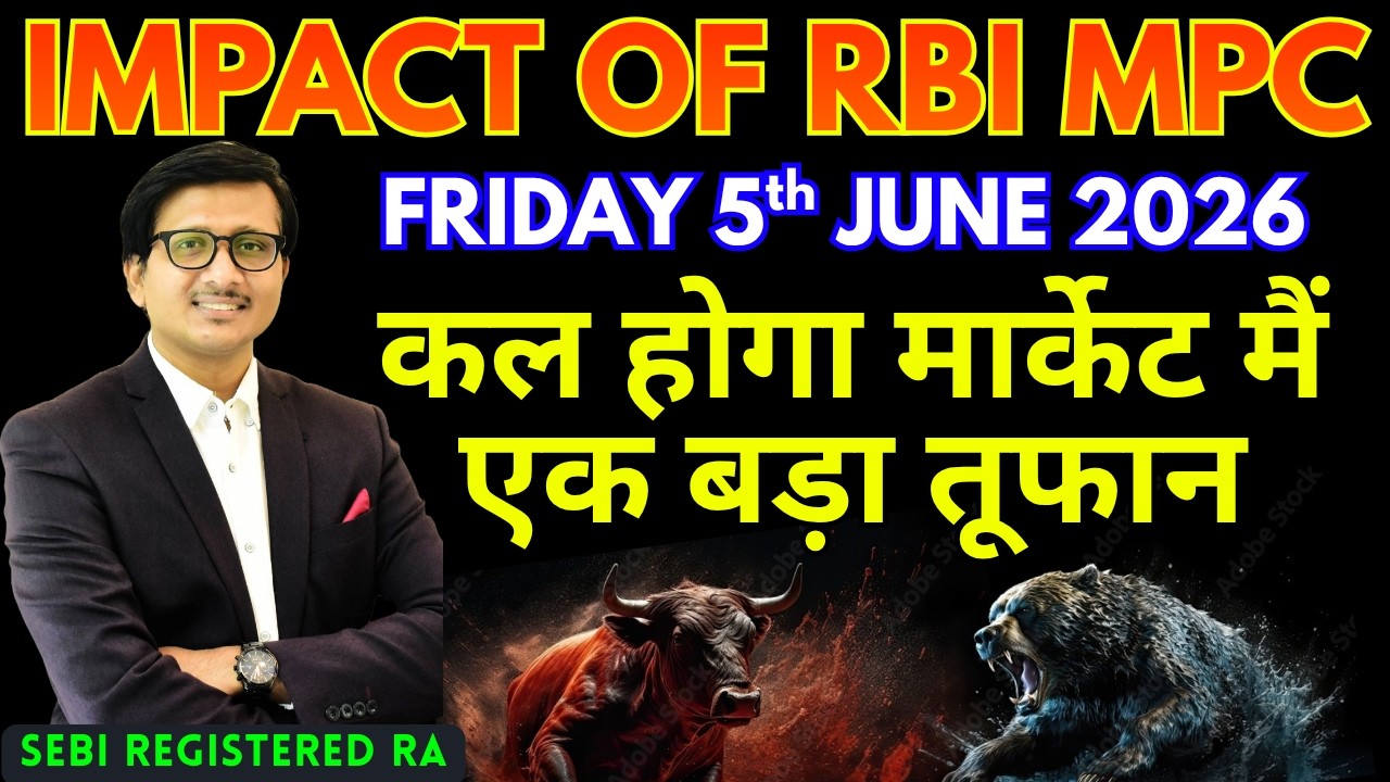 Nifty Prediction Sensex Analysis for Tomorrow FRIDAY 5 JUNE 2026 | Nifty 50 Bank Nifty Tomorrow