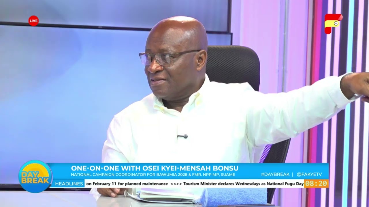 OSEI KYEI MENSAH BONSU TALKS ABOUT GOLDBOD STRUCTURE & BOG SELLING GOLD RESERVES