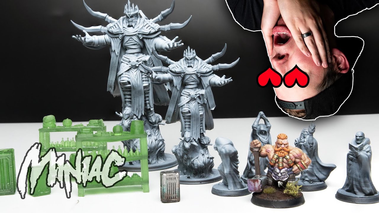 3D Printed Miniatures Finally Amazing? | Anycubic Photon S