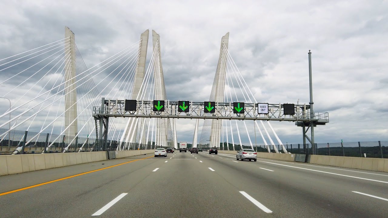 Driving across Gov Mario Cuomo Bridge (Tappan Zee Br) Eastbound | June 2023